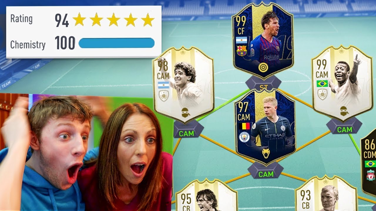 W2S vs MUM 194 FUT DRAFT WORLD RECORD CHALLENGE - FIFA 19