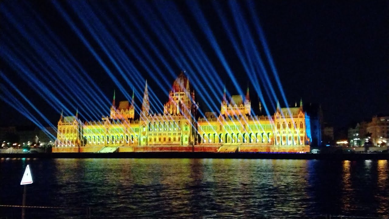 Budapest, Hungary - Fireworks Show 2023 - The biggest fireworks show in Europe