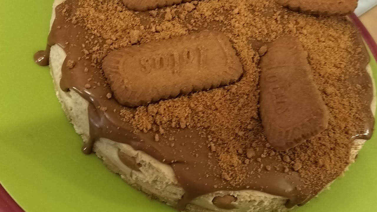 gâteau spéculoos