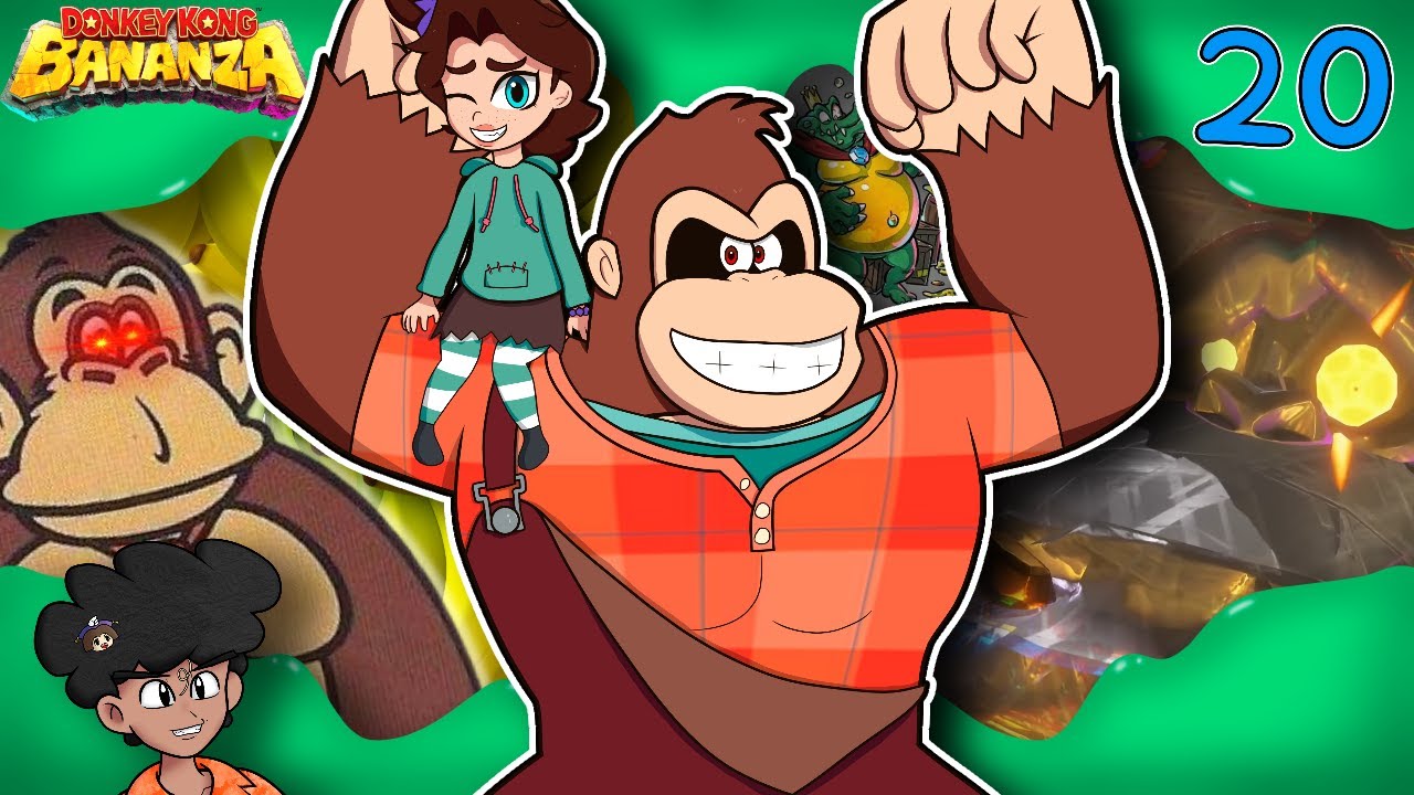 DONKEY KONG, 100% BANANA INHALER - Let's Play (Blind) - Donkey Kong Bananza - Part 20