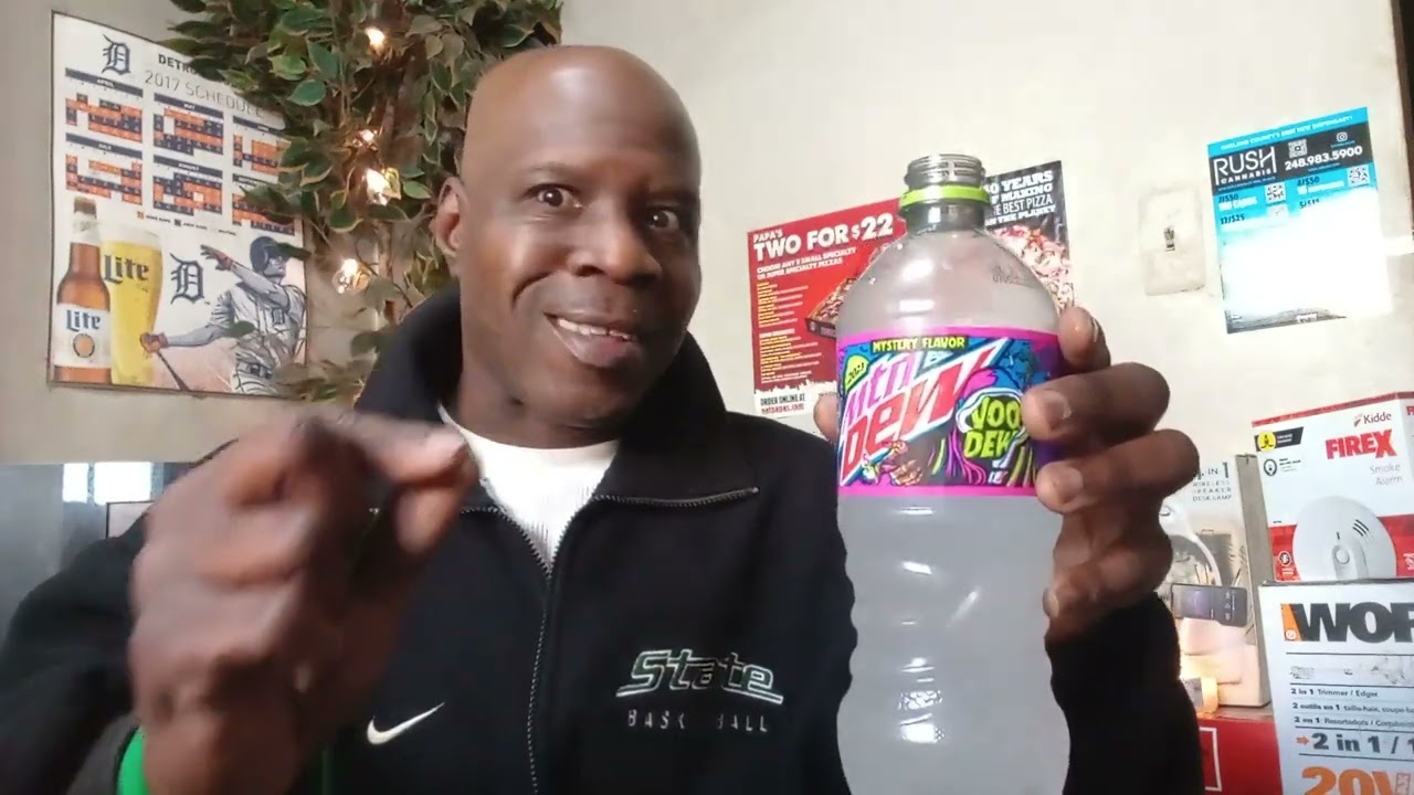 New Mountain Dew Voodoo 2023 Mystery Flavor ( Bevarge Review ) - Q food Reviews