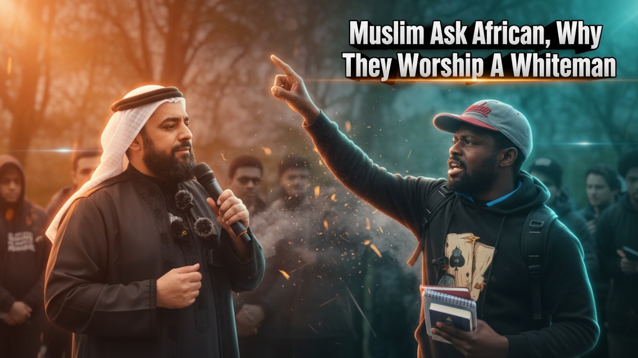 Muslim ask African why they worship a Whiteman