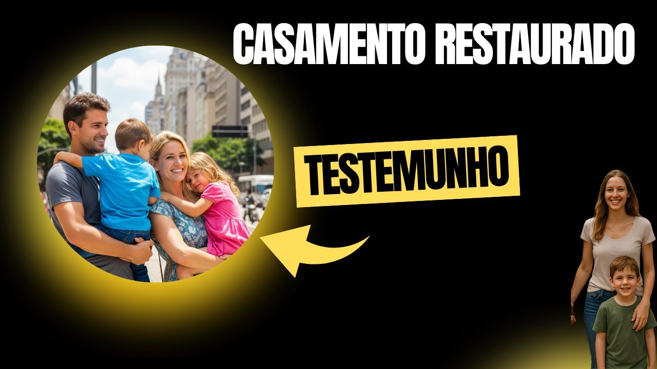 Testemunho de Casamento Restaurado. Veja como esta mulher agiu!!!