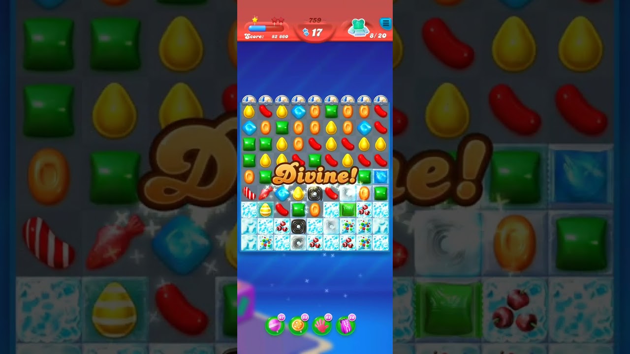 Candy Crush Level 759 - No Boosters Series - 