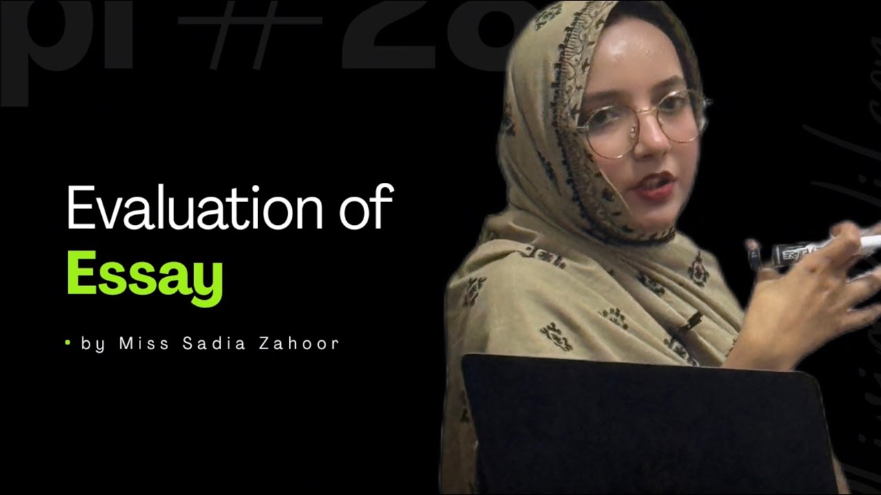 Essay Evaluation by Miss Sadia Zahoor | 5th Position Holder CSS 2024 | Score Like a Topper
