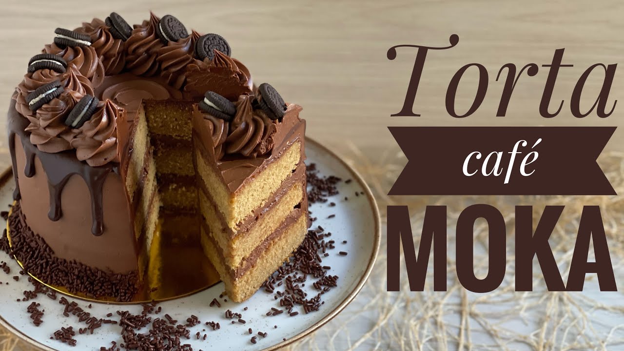 CÓMO HACER TORTA CAFÉ MOKA - CREMOSA Y HÚMEDA