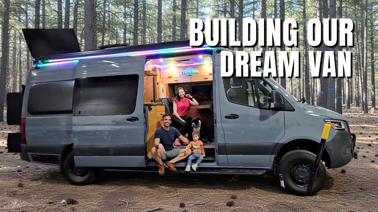 We built the PERFECT Family Camper Van (Full Van Conversion)
