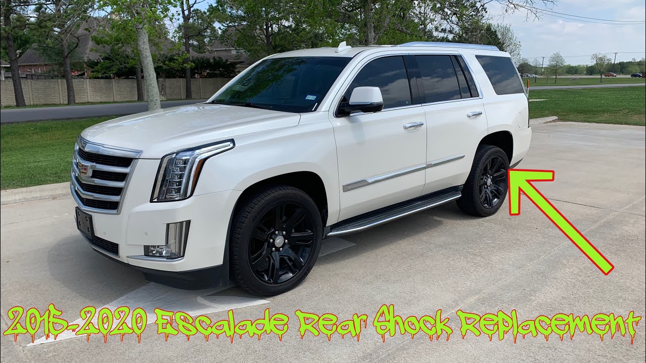 2015 - 2020 DIY Cadillac Escalade rear shock replacement