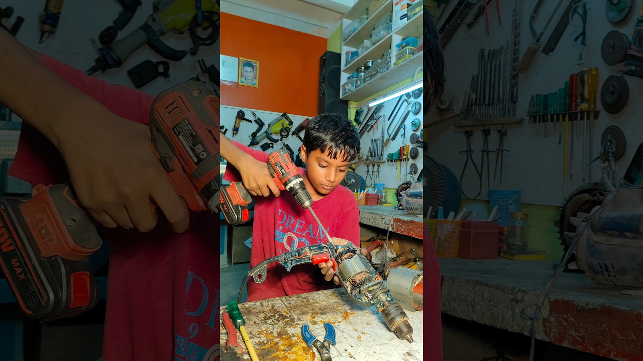 Drill Machine Repair Complete Short Video...