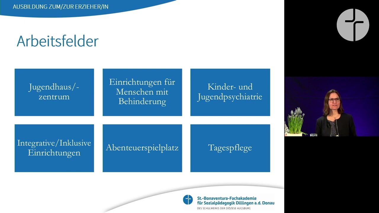 Online-Vortrag zur ErzieherInnenausbildung an der St.-Bonaventura-Fachakademie f&uuml;r Sozialp&auml;dagogik