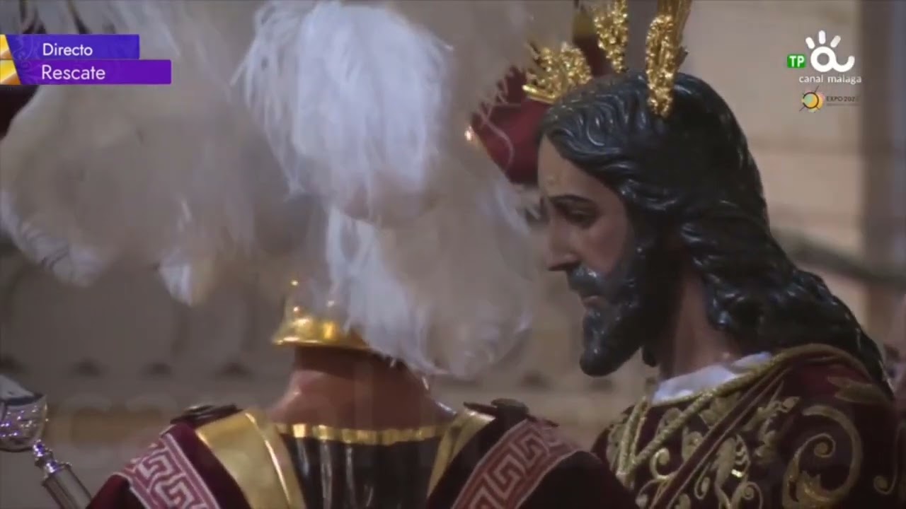 Rescate en Tribuna Oficial. Semana Santa Malaga 2023/2024