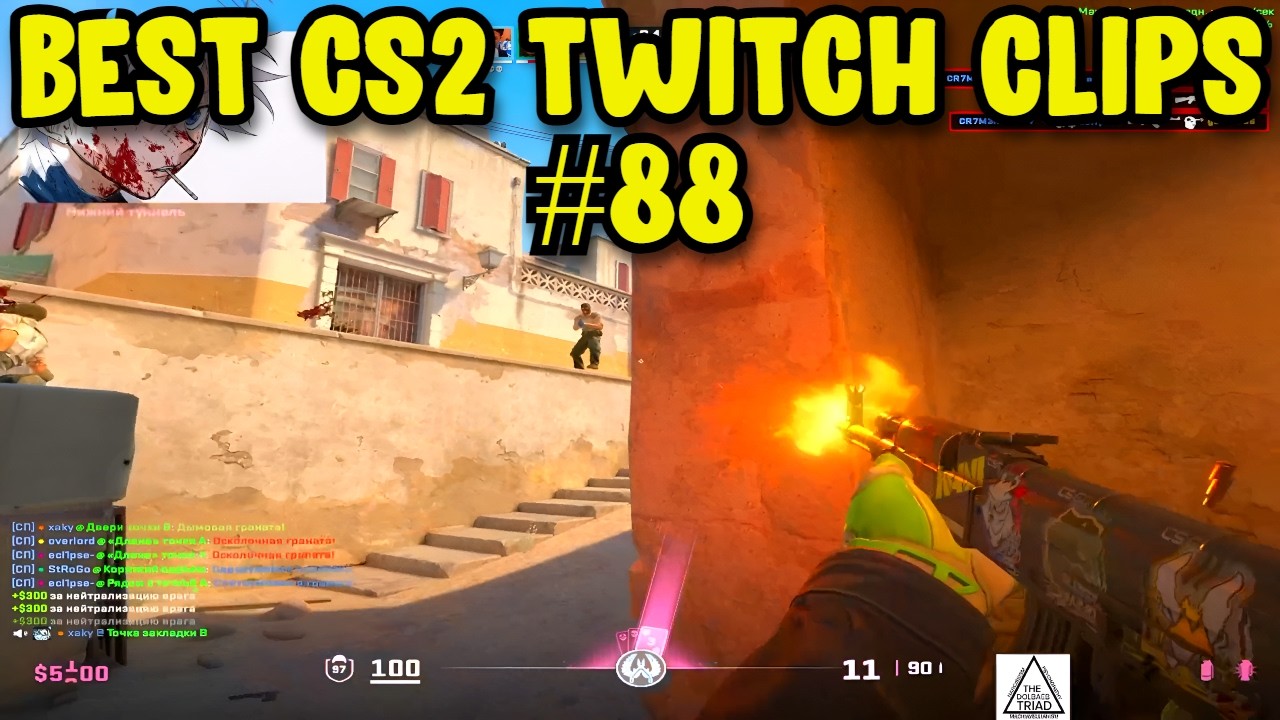 ЛУЧШИЕ ВИДЕОРОЛИКИ CS2 #88 | ЛУЧШИЕ МОМЕНТЫ CS2 НА TWITCH