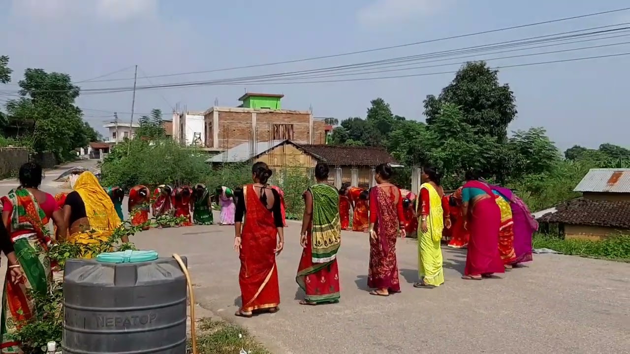 Tharu Jhamta Song  Madhayabindu 15 Nawalpur  Nepal
