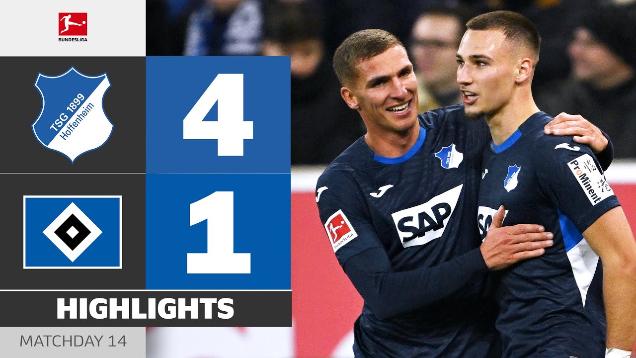 Stunning Goal & Ice-Cold Finish! | HOFFENHEIM - HAMBURGER SV | Highlights | MD 14 &ndash; Bundesliga