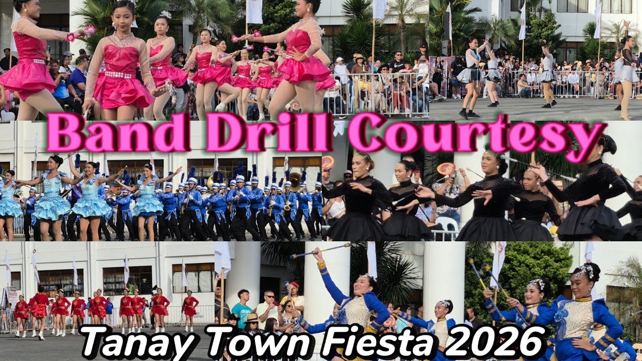 Tanay Town Fiesta 2026 | Band Drill Courtesy