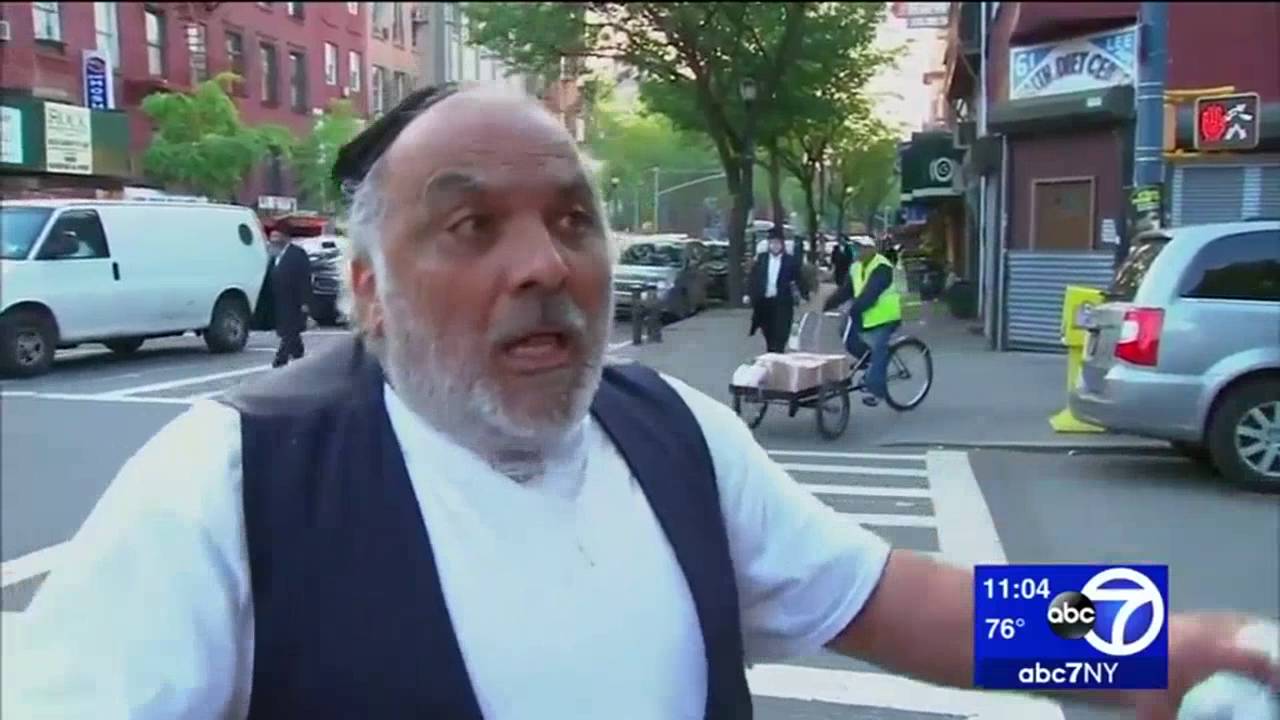 Wild Scene Unfolds As Dozens Of Men Chase Car Down Williamsburg Sidewalk