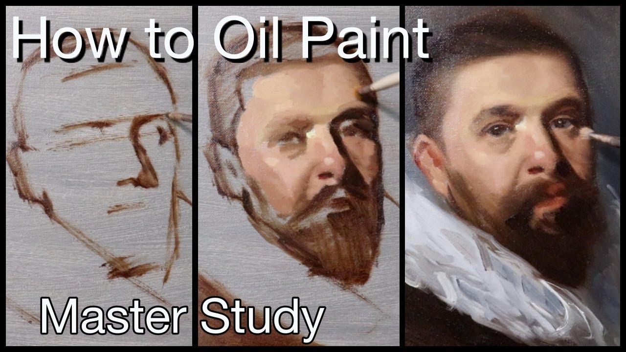 How to Paint Portraits | (Start-Finish) Frans Hals Paint Along