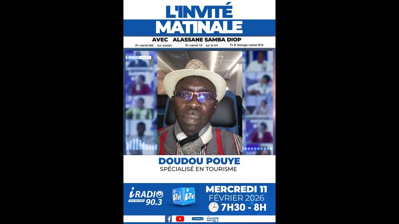 🛑  |DIRECT| INVITE DE LA MATINALE DU 11 FÉVRIER 2026 AVEC ALASSANE SAMBA DIOP ET DOUDOU POUYE