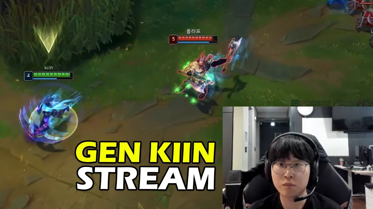 GENG Kiin Stream Varus vs Korean Challenger Olaf Top