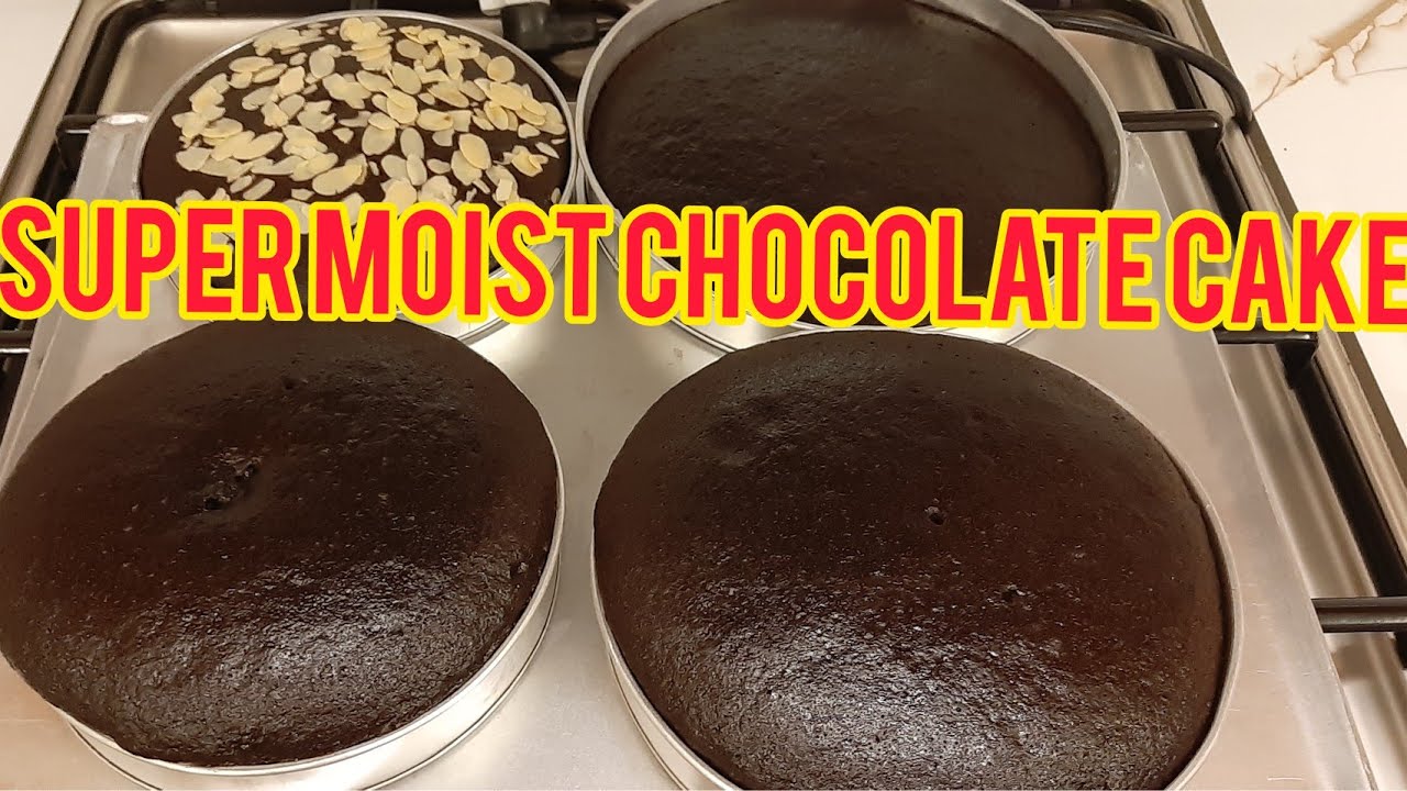 Yummy,delicious and very easy supermoist chocolate cake||