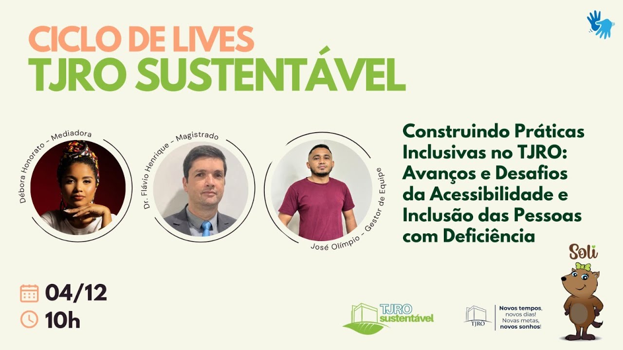 Construindo Pr&aacute;ticas Inclusivas no TJRO
