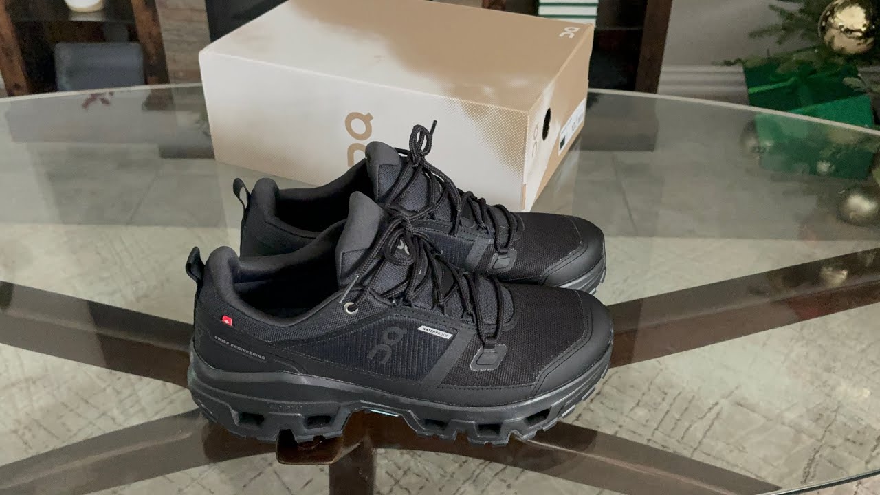 W Cloudrock Low Waterproof Black Edition &ndash; rozpakowanie i test dopasowania #oncloud #buty