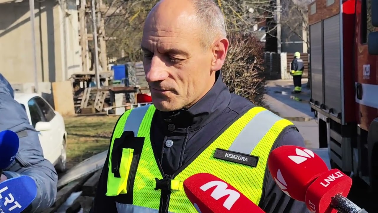 Potvynis Kauno rajone – spaudos konferencija