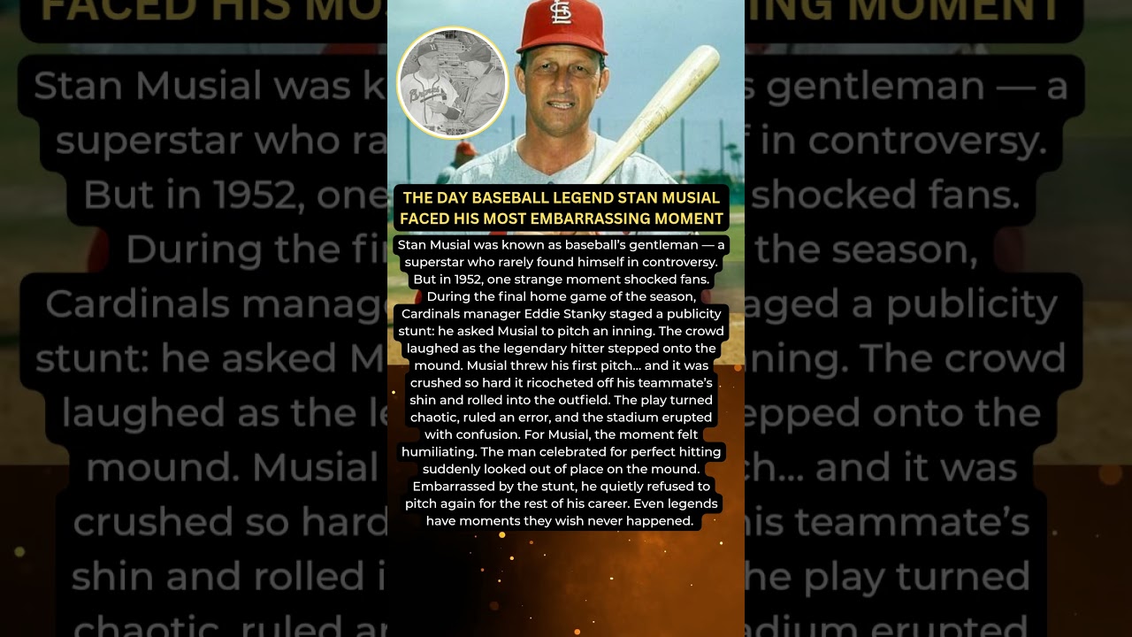 Stan Musial&rsquo;s Most Embarrassing Moment That Shocked Baseball Fans