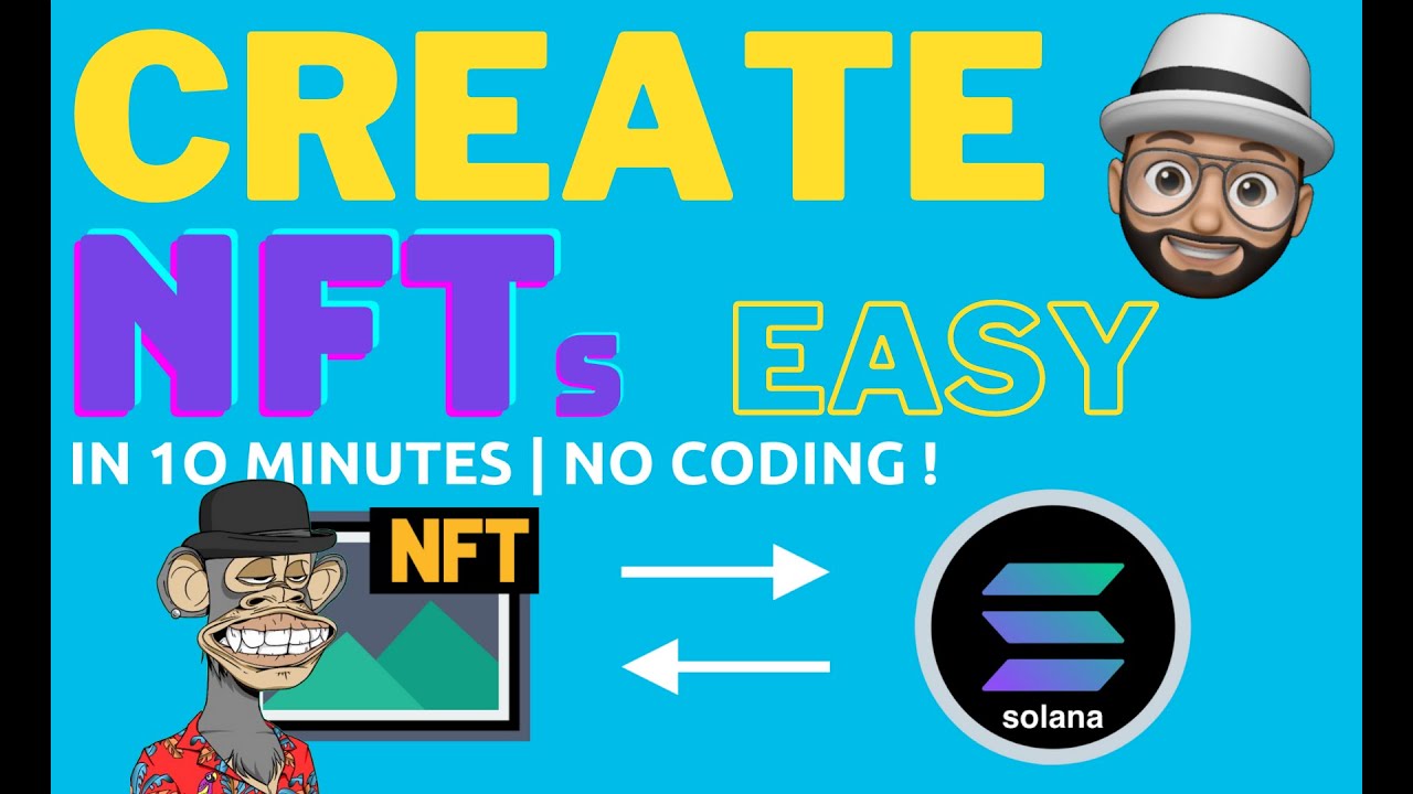 Creating Solana NFTs & Minting website (Candy Machine) in 10 minutes! (no coding) (BG subs)