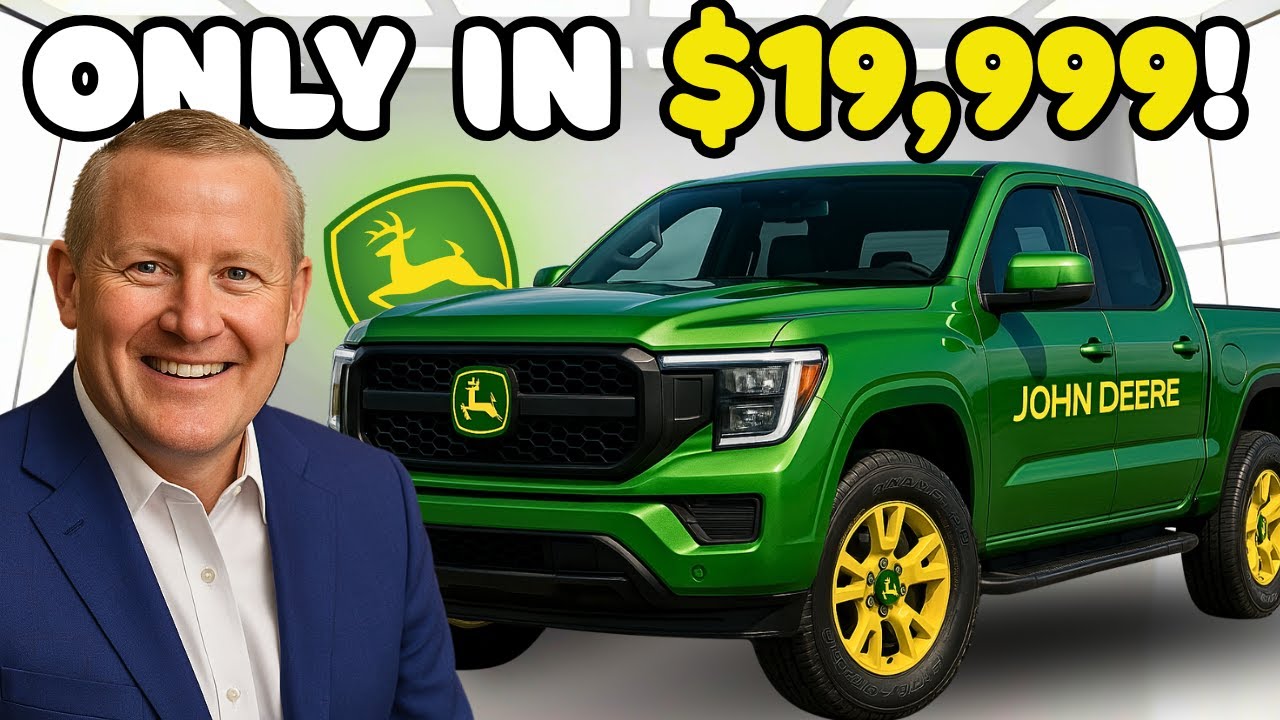 John Deere Just SHOCKED the Truck Industry &ndash; The $20,000 Pickup NOBODY Saw Coming!