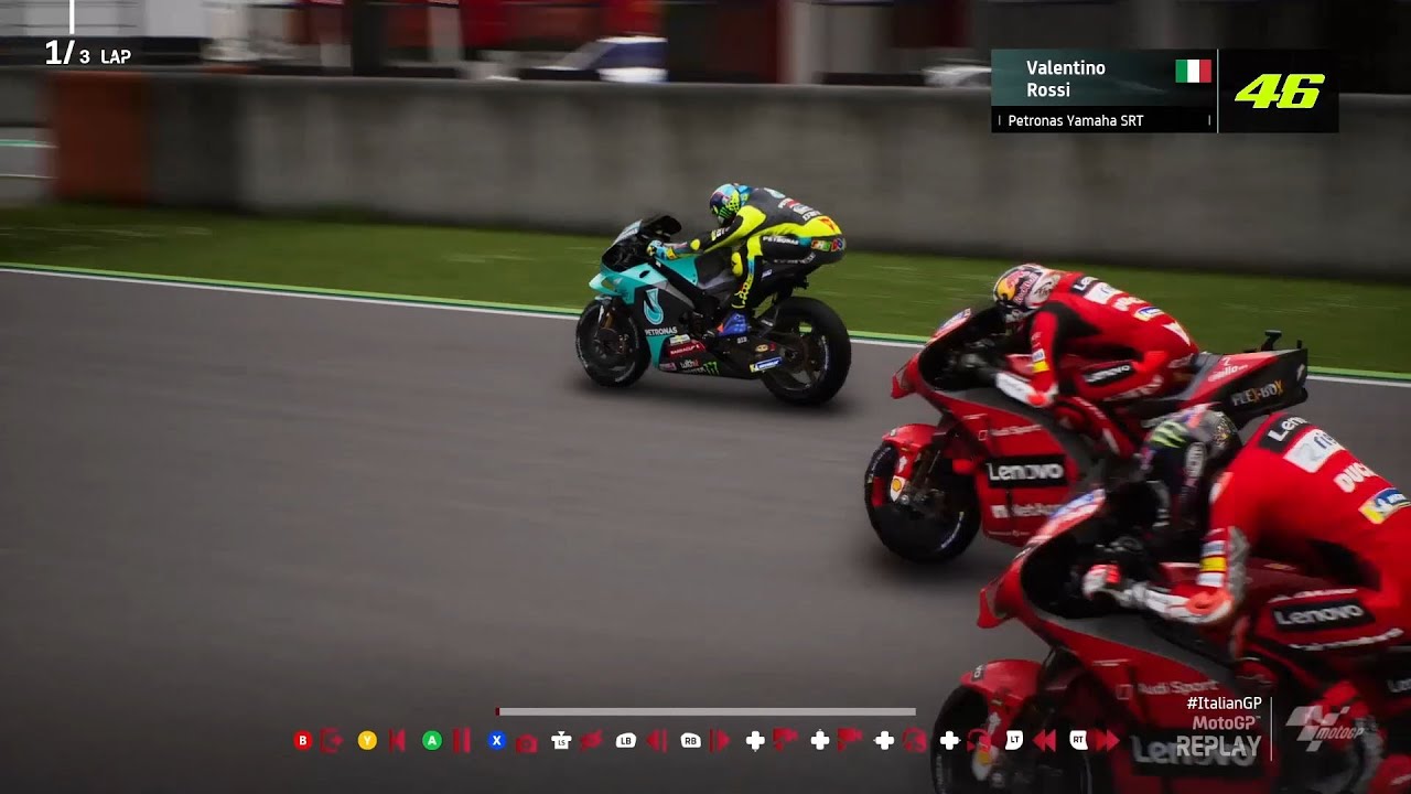 MotoGP™21 Valentino Rossi Bug replay