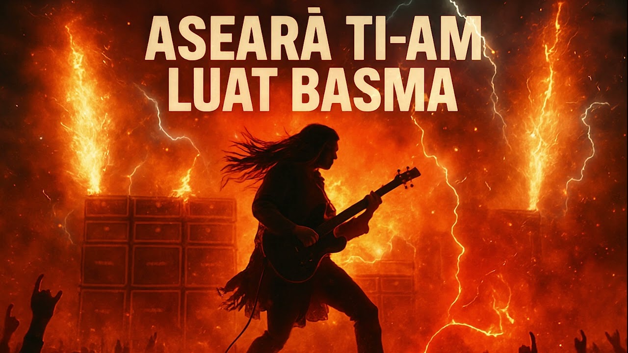 Aseară ți-am luat basma – Hard Rock Version | Folclor românesc reinterpretat - 2026 #RockRomanesc