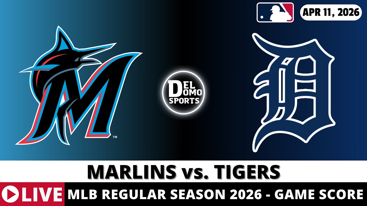 MIAMI MARLINS VS DETROIT TIGERS ⚾️ MLB Game Score Radio Play-by-Play