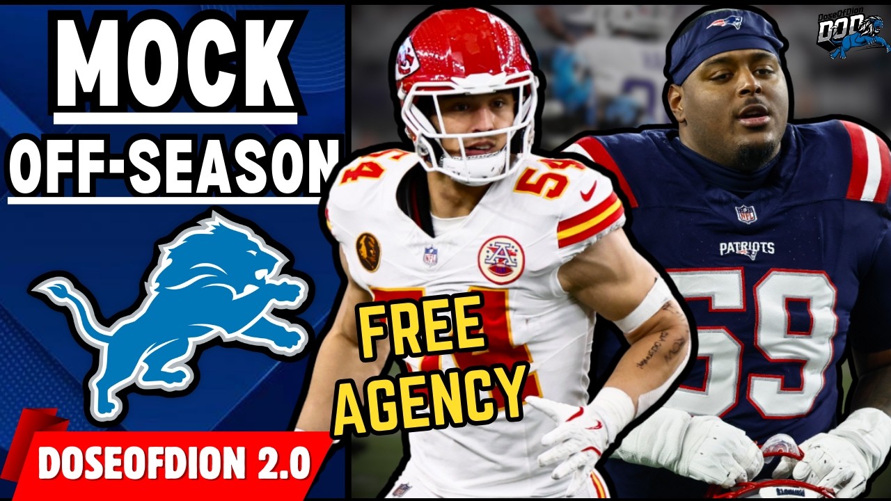 Lions Mock Offseason 1.0 - Fixing the Roster in Free Agency + BIG Trade