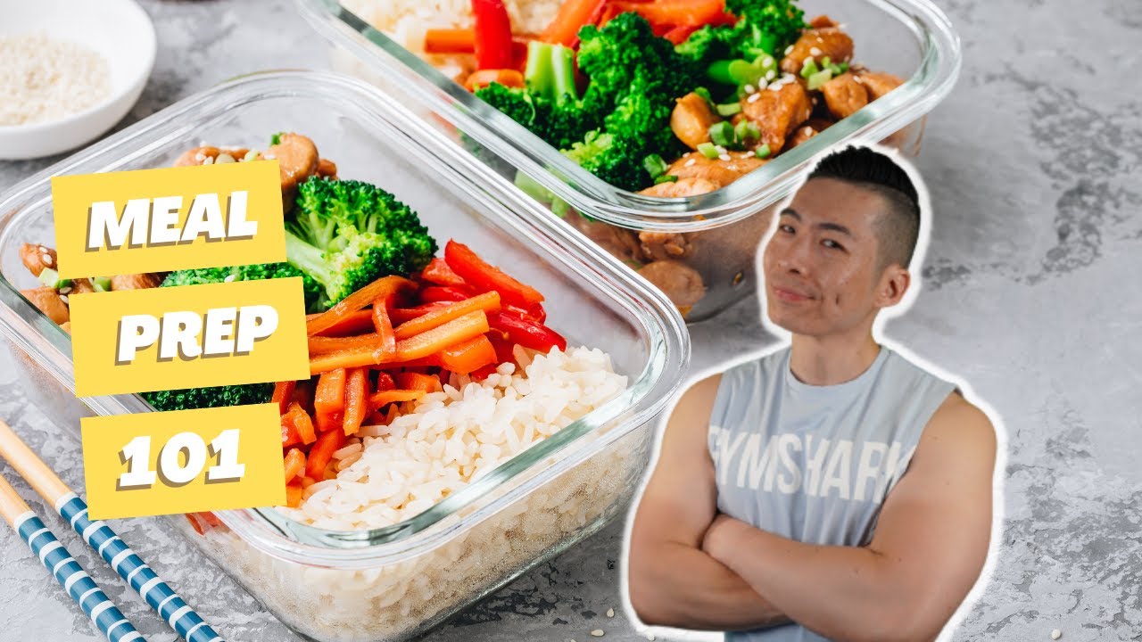Meal Prep For Beginners | Rice, Chicken & Veggies