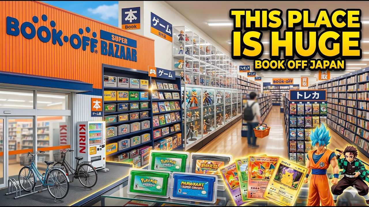 Посещение огромного секонд-хенда в Японии&hellip; Book Off Super Bazaar в Саппоро