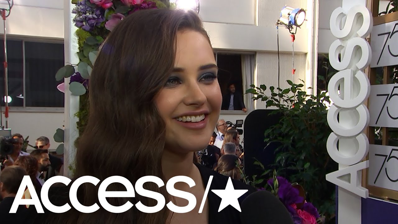 Katherine Langford Discusses Her 2018 Golden Globe Nomination For '13 Reasons Why'  | Access