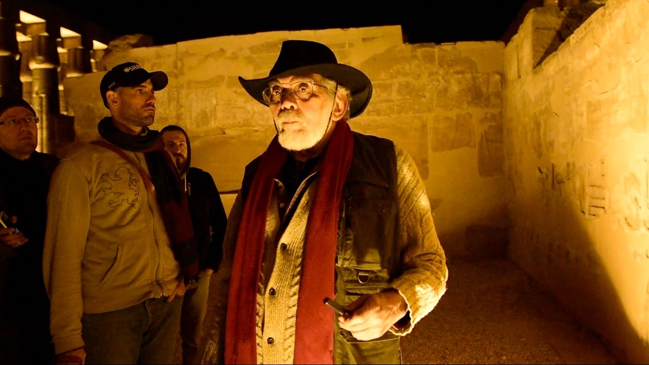 John Anthony West in The Temple of Luxor - 2015
