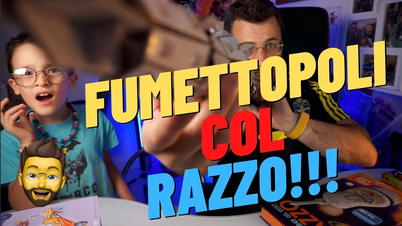 FUMETTOPOLI Metà Agosto con MARCO! ARRIVA IL SATURNO V! | lucadeejay
