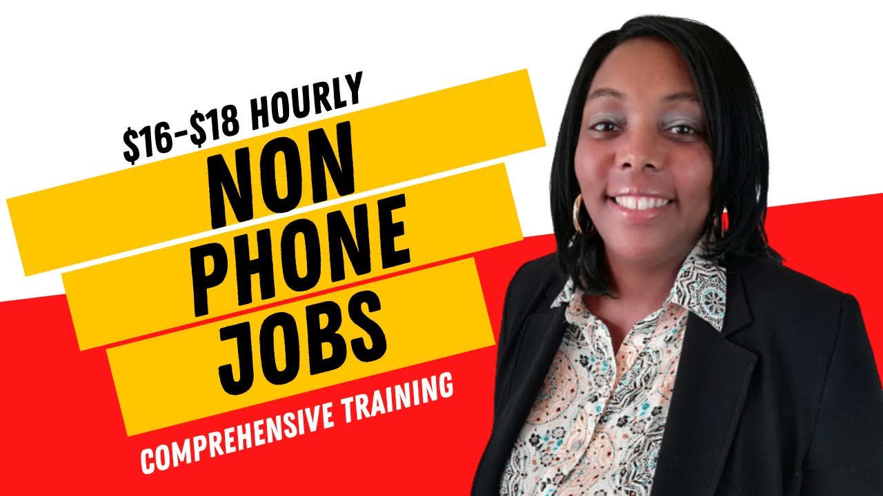 Apply Quick! $16-$18 Hourly| Non Phone Work From Home Jobs 2021| Hiring Now