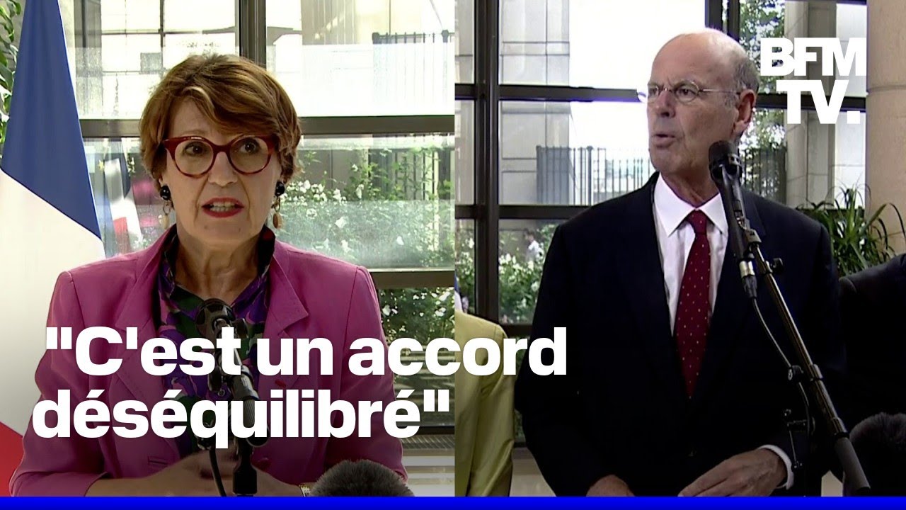 Droits de douane américains: le debrief des ministres français après une réunion de crise à Bercy