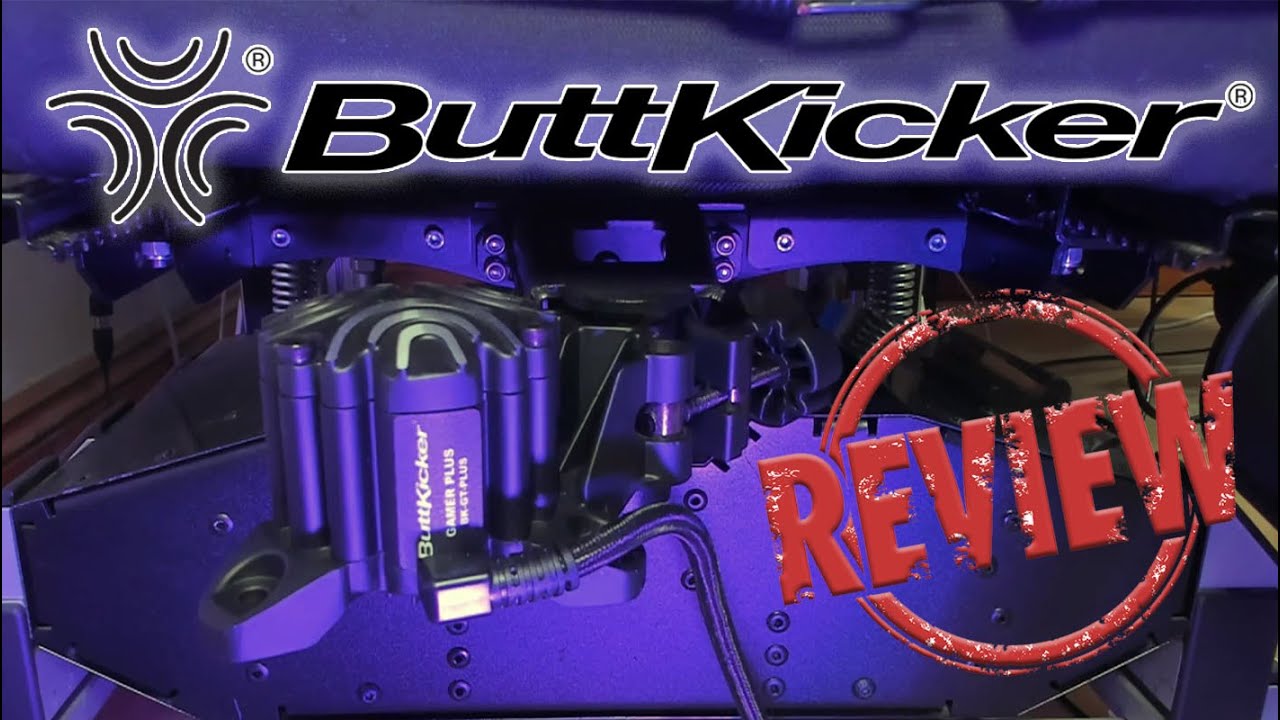 🔊 AN UPGRADE ALL SIM RIGS SHOULD HAVE? 🔊 ButtKicker Gamer PLUS [REVIEW]