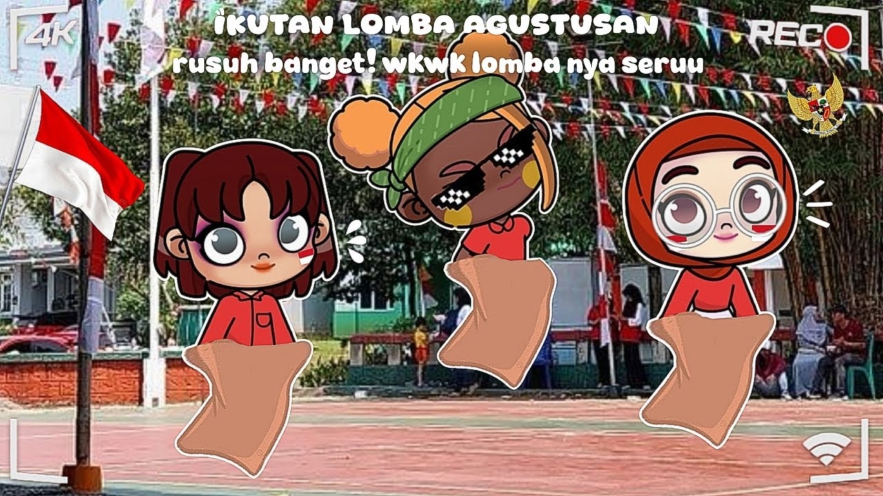 (AVATAR WORLD)LALA KIA DAN RIRI IKUTAN LOMBA AGUSTUSAN! RUSUH BANGETT WKWK TAPI SERUU