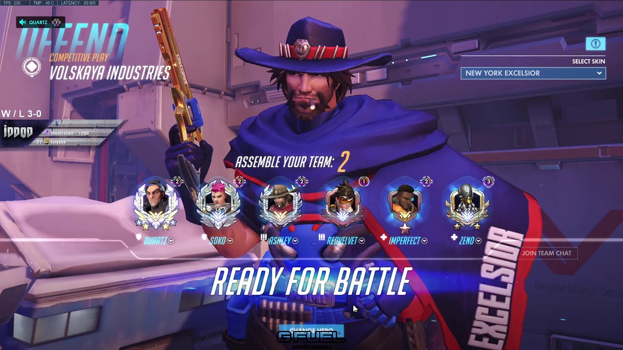 Overwatch Human Aimbot IDDQD Goes Insane As Soldier & Mccree