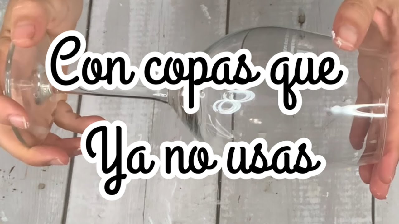 Decora en Navidad con copas