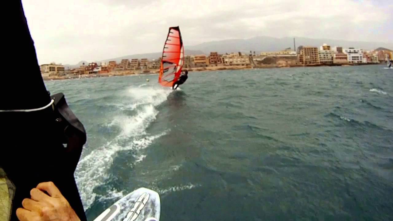 FABIO CORDONI E LUCA ORSI - Windsurf Speed Slalom - El Medano (GoPro 2017)