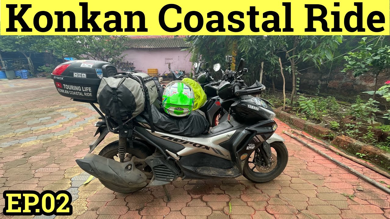 Suwarna Ganesh Temple Diveagar | Konkan Coastal Ride | EP.02 #touringlife #konkancoastalride