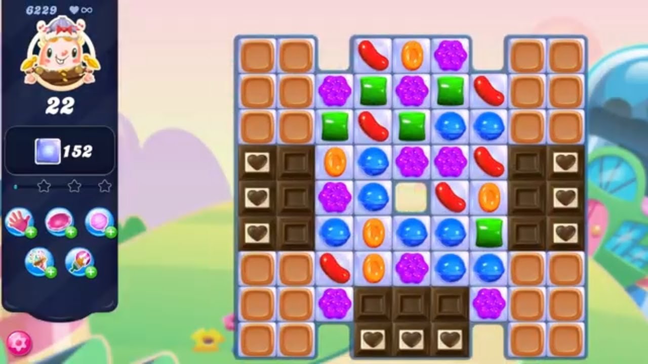 Candy Crush Saga LEVEL 6229 NO BOOSTERS (new version)