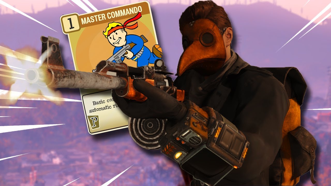 FALLOUT 76 AUTOMATIC RIFLE BUILDS ARE OP