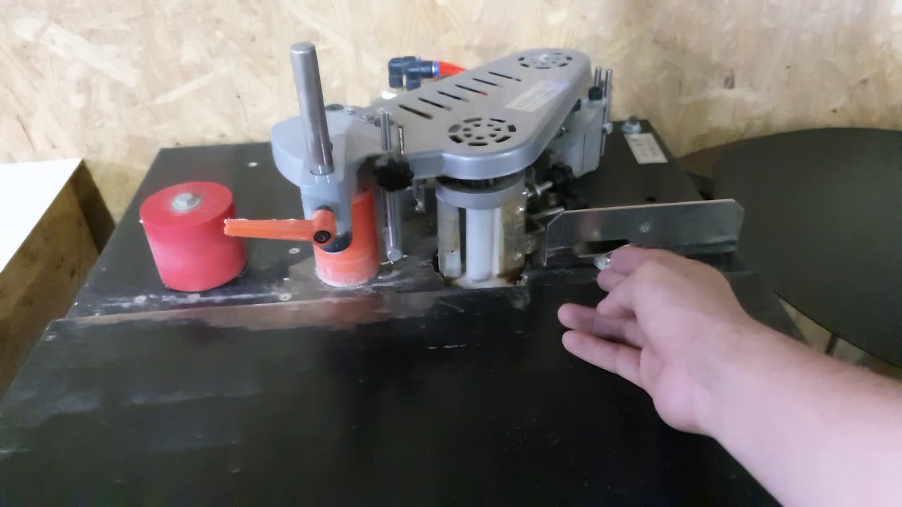 Maquina pega cantos de melamina y madera(Fácil y económica)Enchapadora de cantos